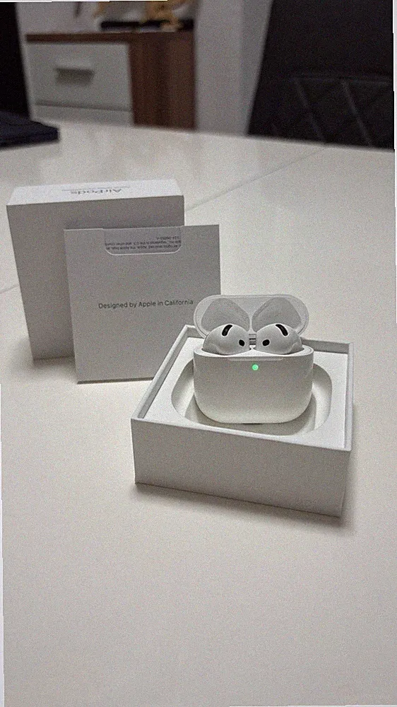 Apple AirPods 4. Gen True Wireless In-Ear Kopfhörer, ANC, Weiß, neuwertig