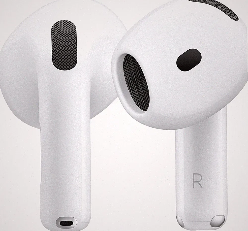 Apple AirPods 4 Kabellose Kopfhörer, Bluetooth Kopfhörer, Personalisiertes 3D Au