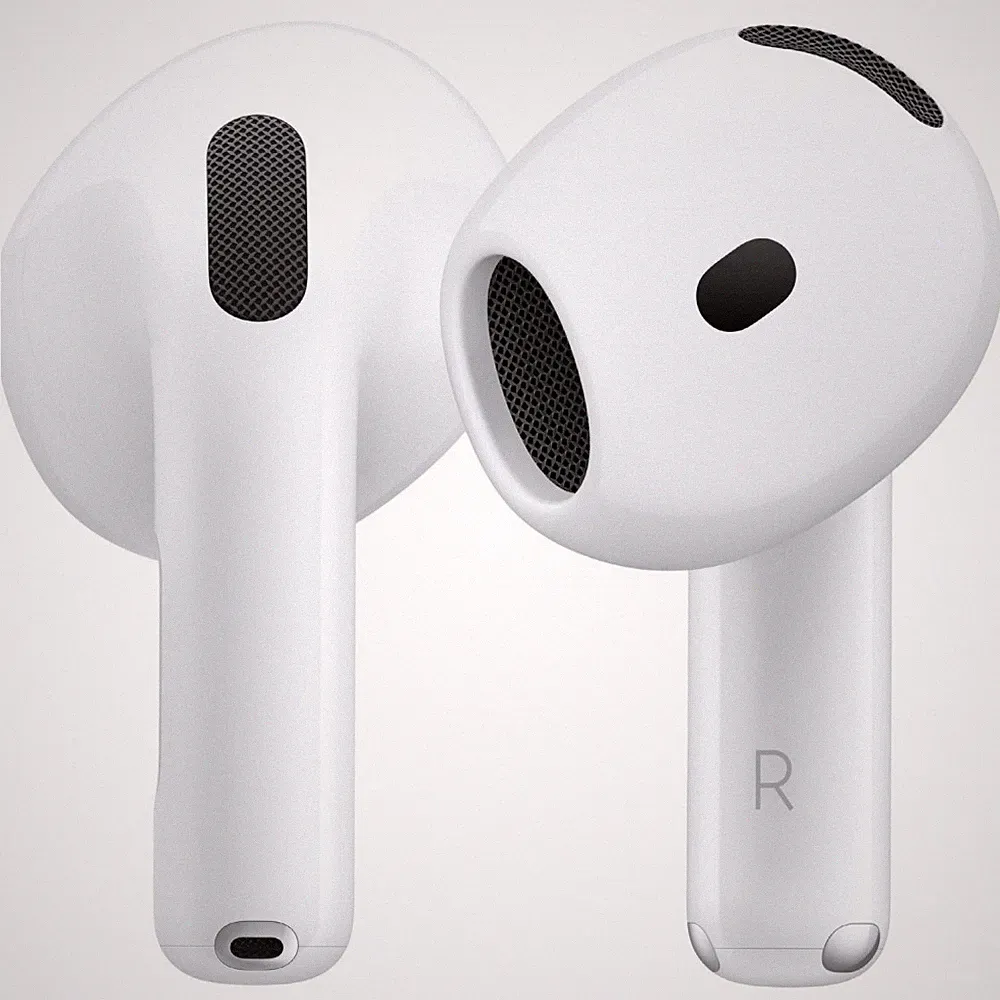 Apple AirPods 4 True Wireless Headset weiß Earbuds Bluetooth Kopfhörer
