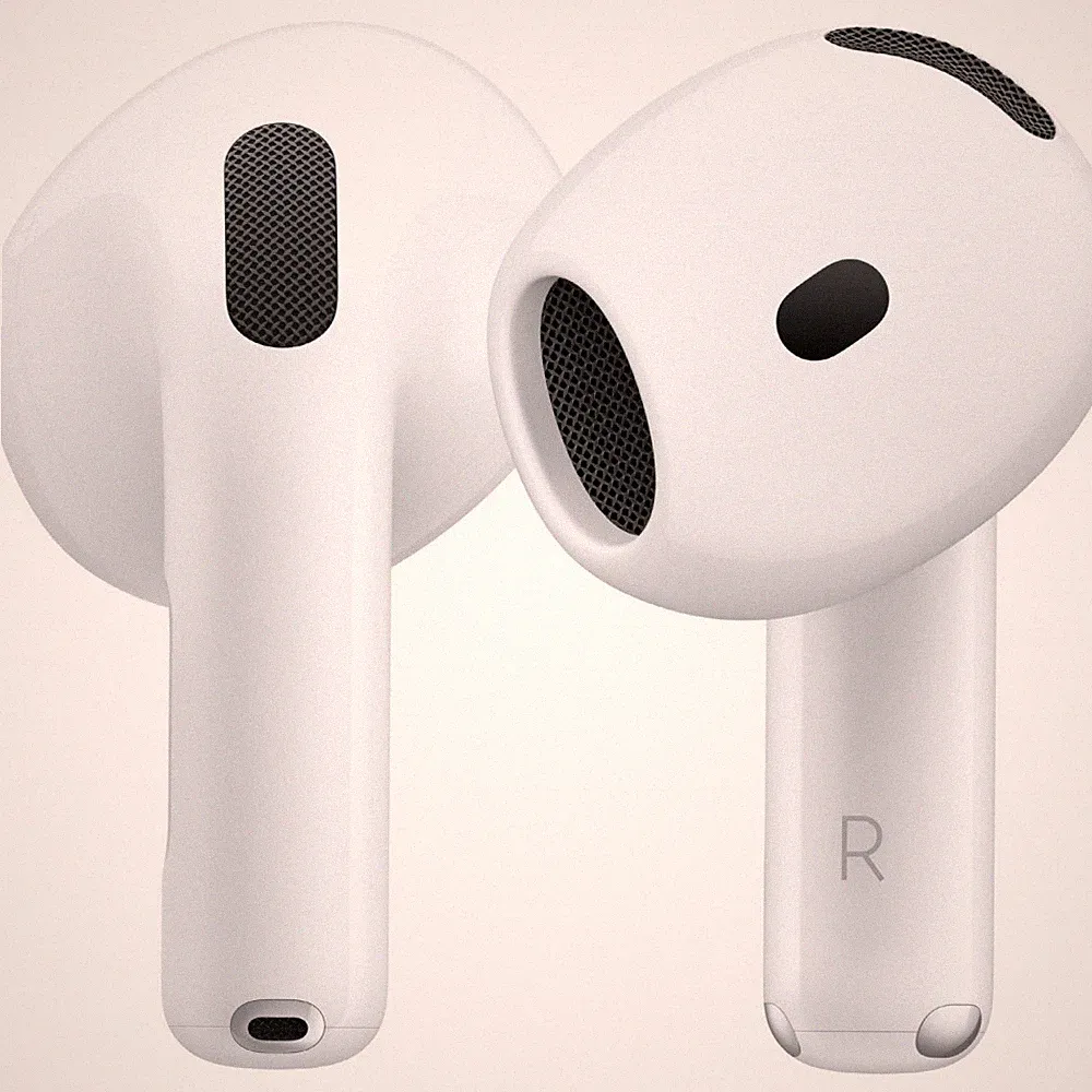 Apple AirPods 4 True Wireless Headset weiß In-Ear Bluetooth Kopfhörer