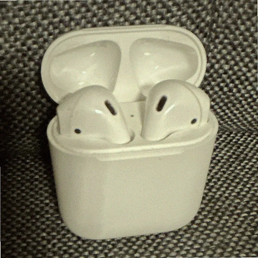 Apple AirPods In-Ear-Kopfhörer Bluetooth kabellos Ladecase weiß mit Mikrofon