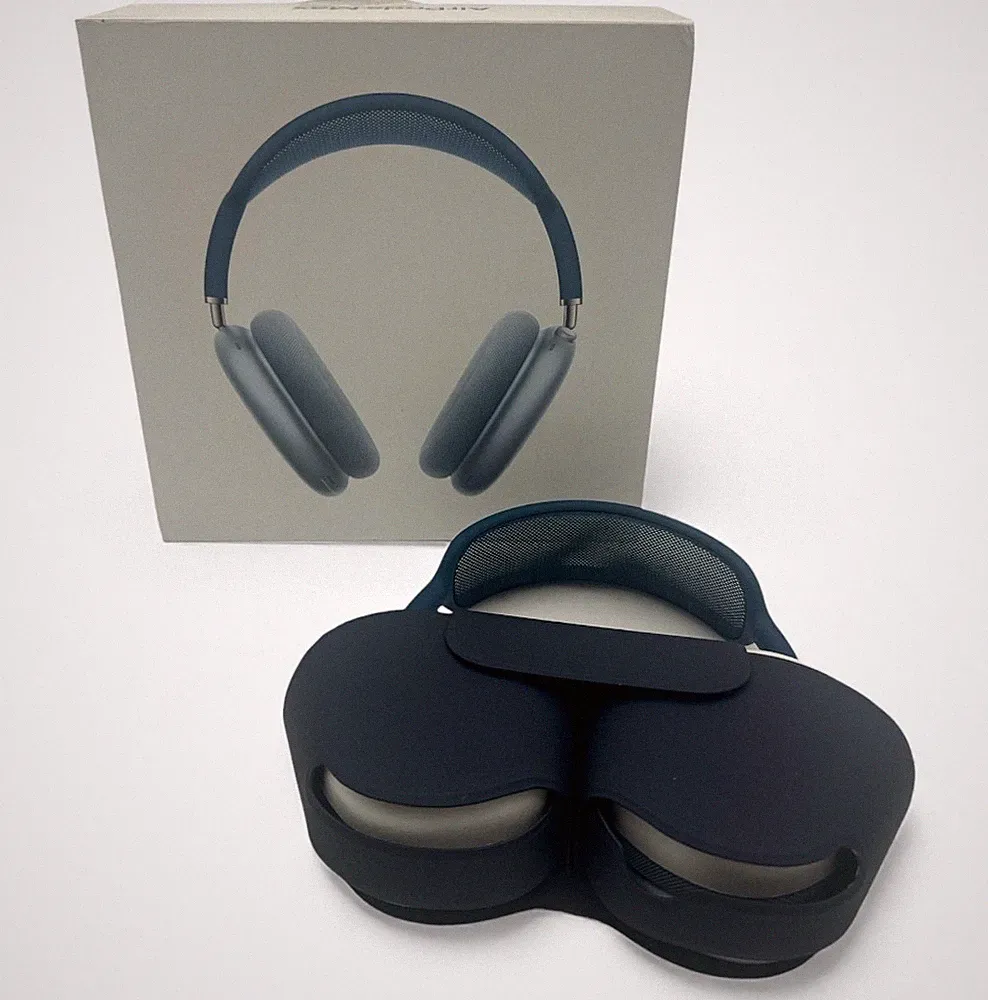Apple AirPods Max Over-Ear Bluetooth Kopfhörer Sky Blue Blau OVP MwSt Sehr Gut