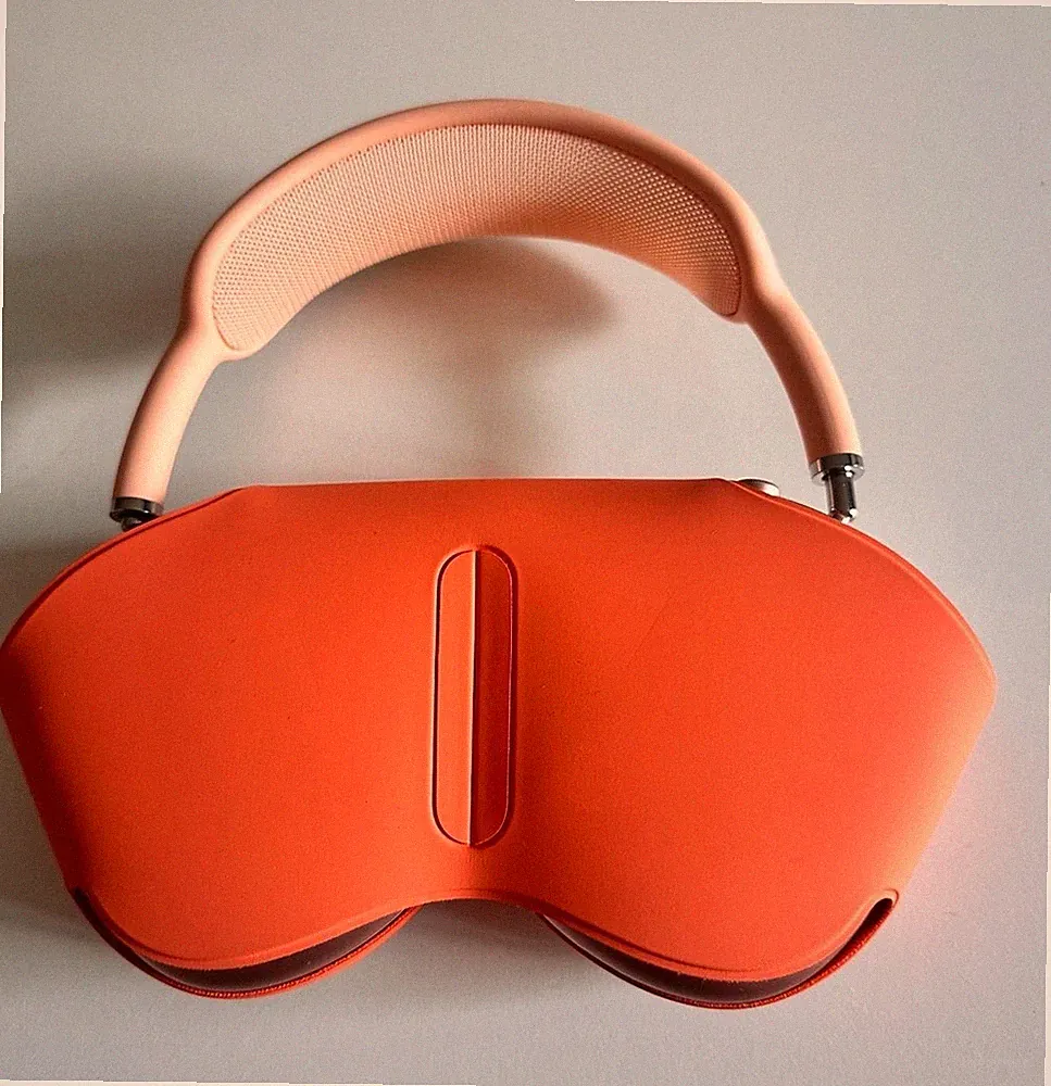 Apple AirPods Max Over-Ear Kopfhörer, Bluetooth, rosa/orange, doppelt
