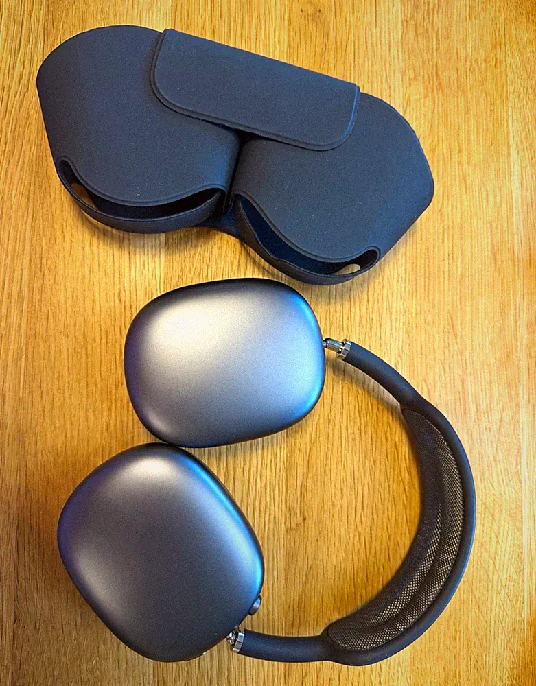 Apple AirPods Max Over-Ear Kopfhörer Grau Bluetooth Lightning inkl. Smart Case