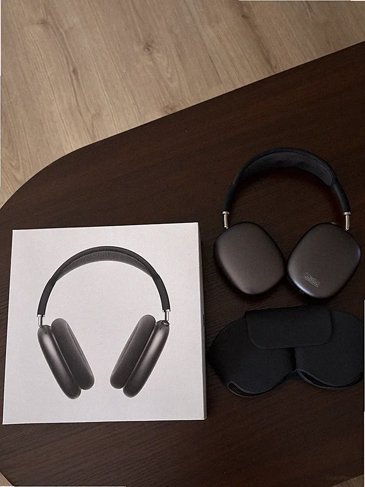 Apple AirPods Max Over-Ear Kopfhörer Schwarz mit Smart Case, OVP & Kabel