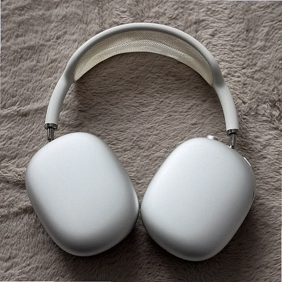 Apple AirPods Max Over-Ear Kopfhörer Weiß/Silber Bluetooth Lightning Smart Case