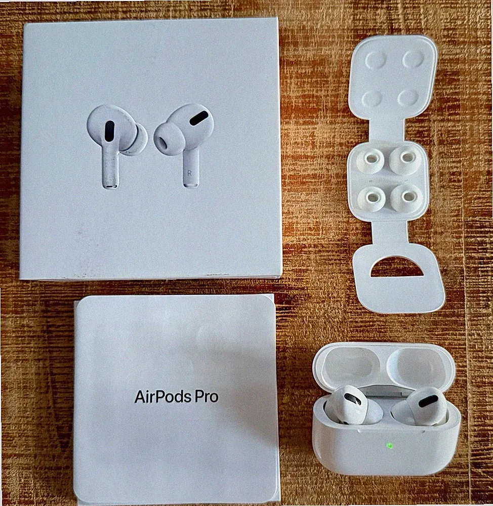 Apple AirPods Pro 1. Gen ANC DEFEKT RECHTER AIRPOD RAUSCHT NUR OHNE ANC NUTZBAR!
