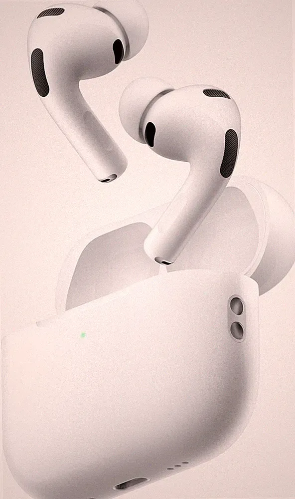 Apple AirPods Pro 3. Generation Bluetooth Noise Cancelling Kopfhörer weiß - Neu