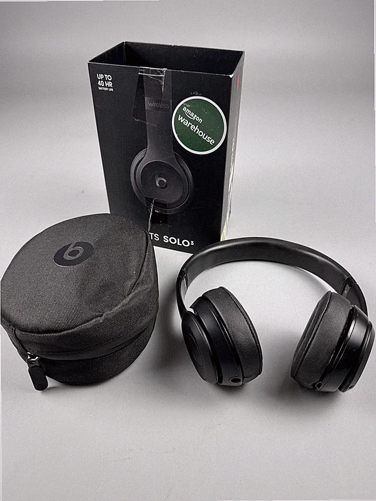 Apple Beats Solo 3 Wireless Bluetooth On-Ear Kopfhörer schwarz *Defekt*