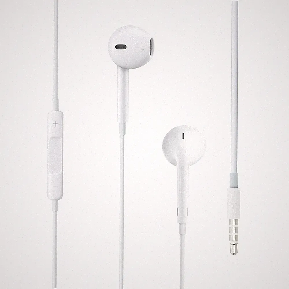 Apple EarPods (3,5mm) In-Ear Kopfhörer Kabelgebunden Weiß (MD827ZM/A)