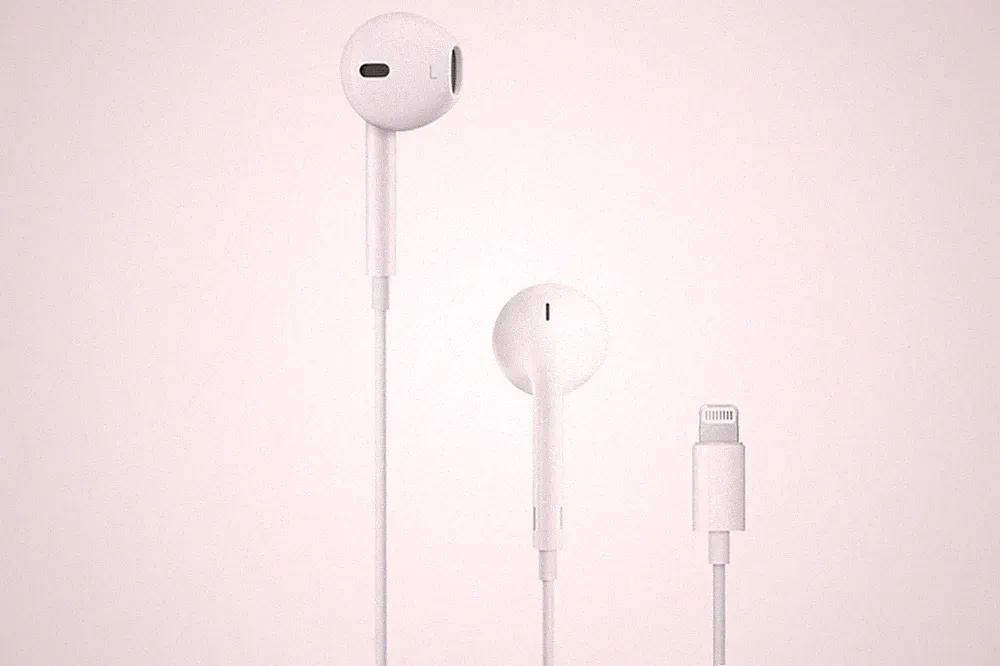 Apple EarPods In-Ear-Kopfhörer - Weiß (MD827ZM/B) mit Lightning Stecker