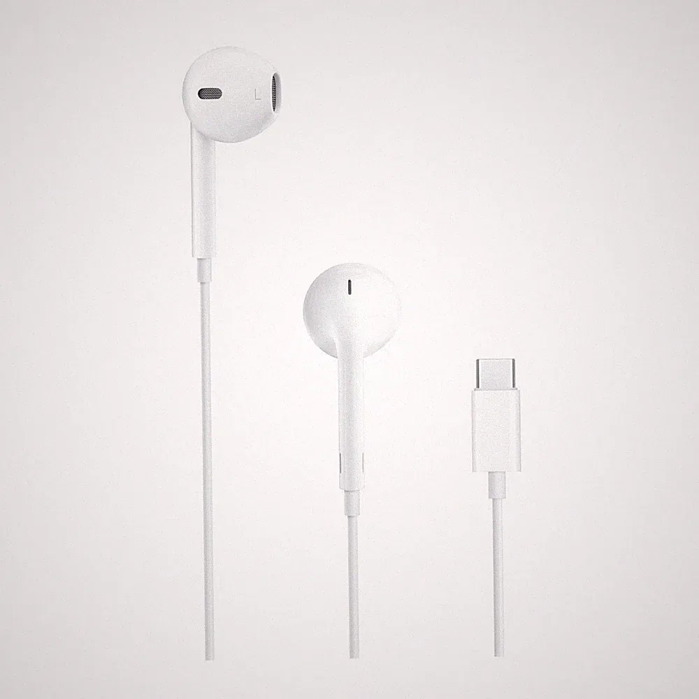 Apple EarPods (USB-C) In-Ear Kopfhörer Kabelgebunden Weiß (MYQY3ZM/A)