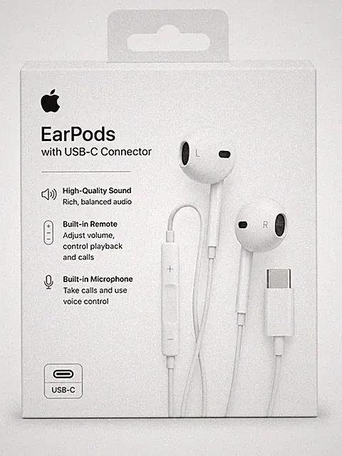 Apple EarPods (USB-C) – Kabelgebundene In-Ear-Kopfhörer