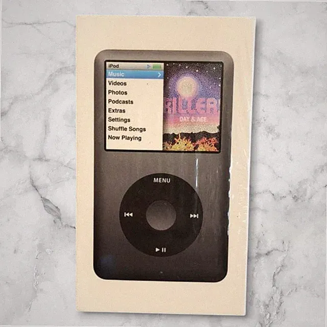 Apple iPod Classic 160 GB schwarz MC297J/A versiegelt tragbarer MP3-Mediaplayer
