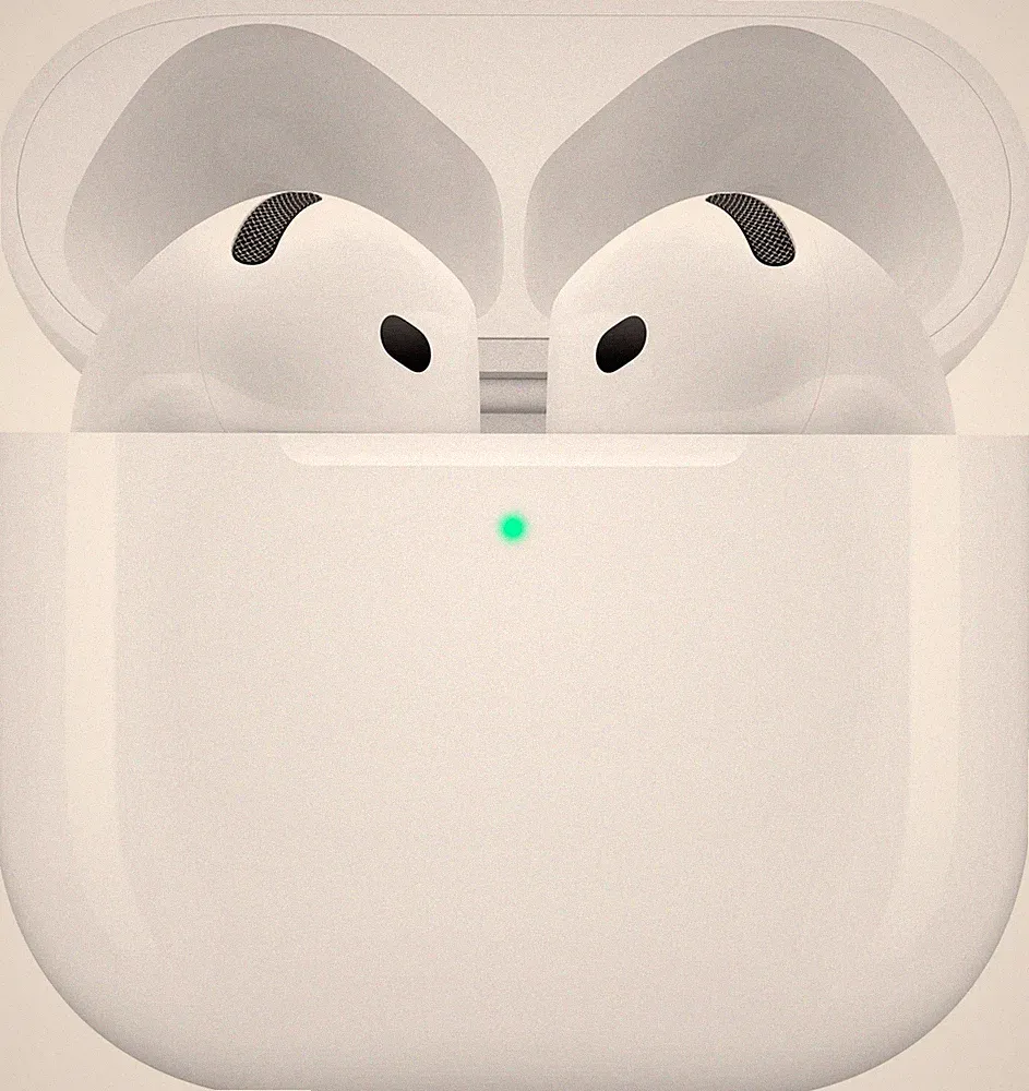 Apple Kopfhörer AirPods 4 Weiss in Ear Kabellos Headset Fuktion und Ladestation