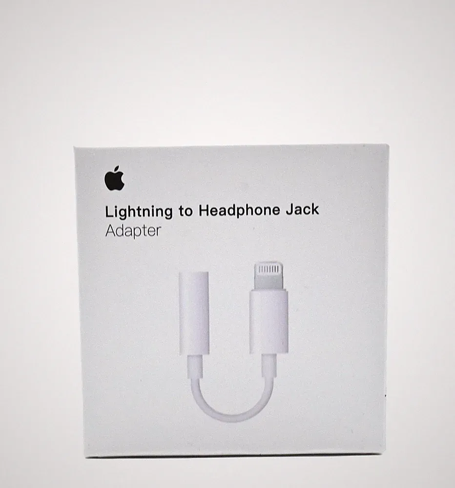 Apple Lightning auf 3.5 mm Kopfhöreranschluss Adapter Lightning auf 3.5 mm Headp