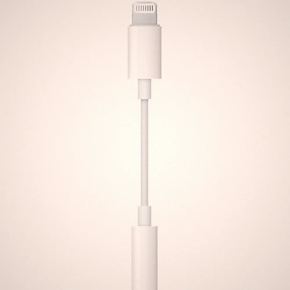 Apple Lightning auf 3,5 mm Kopfhöreranschluss Adapter, MMX62ZM/A