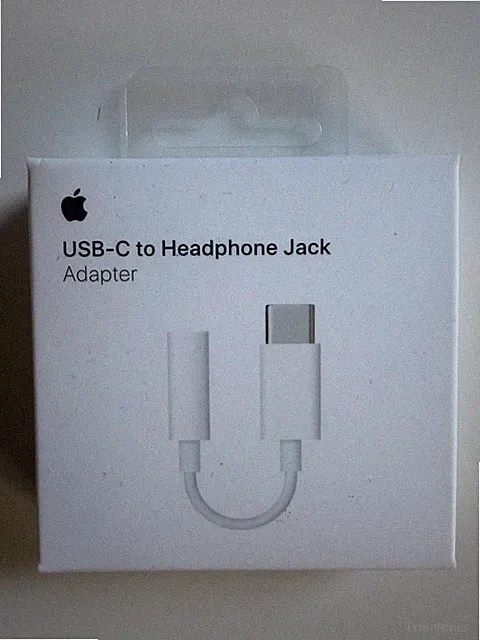 Apple USB-C auf Kopfhörer-Adapter (3,5 mm Klinke) – neu & OVP