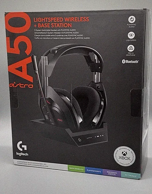 Astro A50 Lightspeed Wireless + Station Gaming Kopfhörer Gen. 5 OVP ✅Brandneu✅