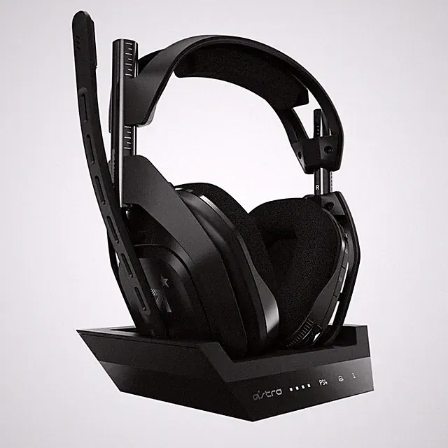 ASTRO A50 Wireless Gaming Headset mit Ladestation 2,4 GHz Kabellos PS PC