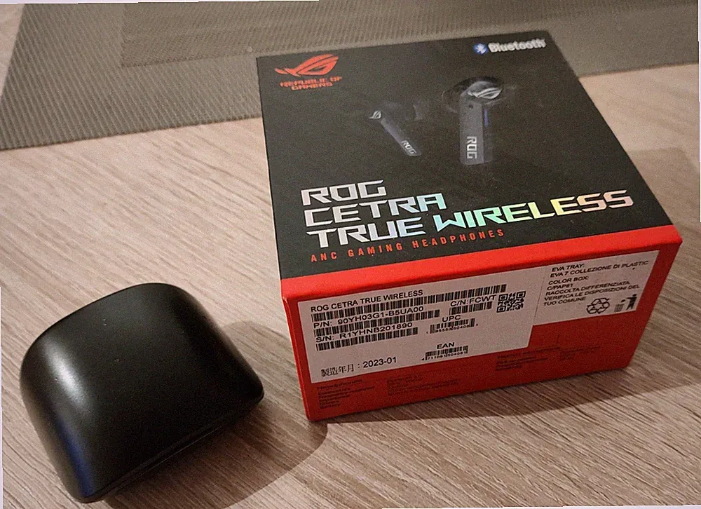 ASUS ROG Cetra True Wireless In-Ear Gaming Kopfhörer - Schwarz