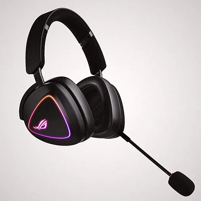 ASUS ROG Delta II Wireless/wire 7.1 surround sound RGB Gaming Headset