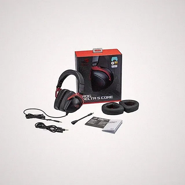 ASUS ROG Delta S Core Headset kabelgebunden Kopfband Gaming schwarz