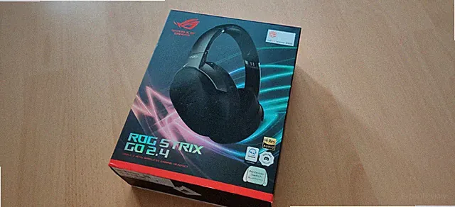ASUS ROG Strix Go 2.4 - 2,4 GHz kabellos Gaming - Headset - Wireless