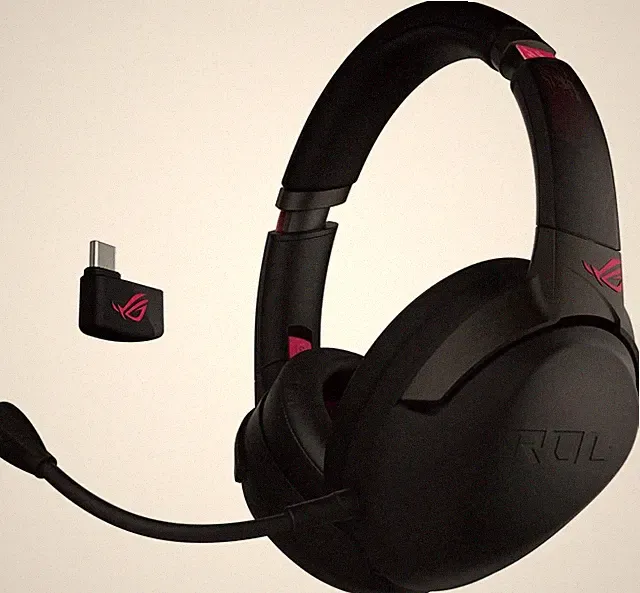 ASUS ROG Strix GO 2.4 Electro Punk Noise Cancelling Hi-Res Audio Kopfhörer