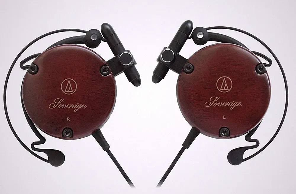 ATH-EW9 Kopfhörer Kabelgebunden Ohrbügel On-Ear Holzgehäuse Braun Klein On Ear