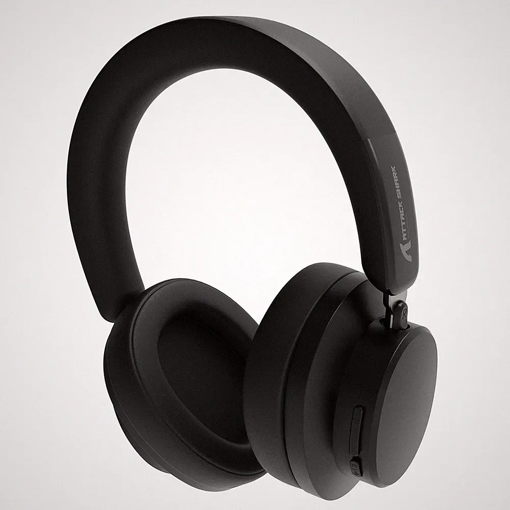 ATTACK SHARK G500 Kabelloses Over-Ear-Headset, leicht und faltbar, On-Ear-Design
