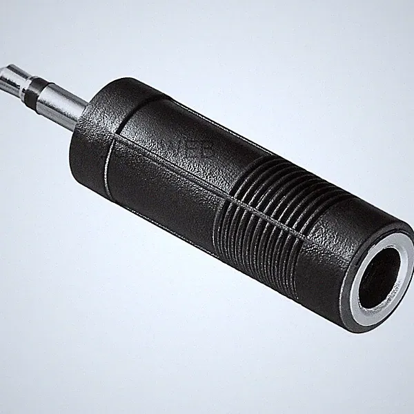 Audio Adapter 3,5 mm Mono Klinke Stecker auf 6,35 mm Mono Klinkenbuchse