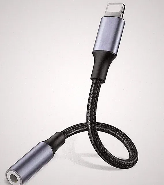 Audio Adapter auf zu Aux 3.5mm Klinke Kabel für iPhone X 11 12 13 14 Kopfhörer