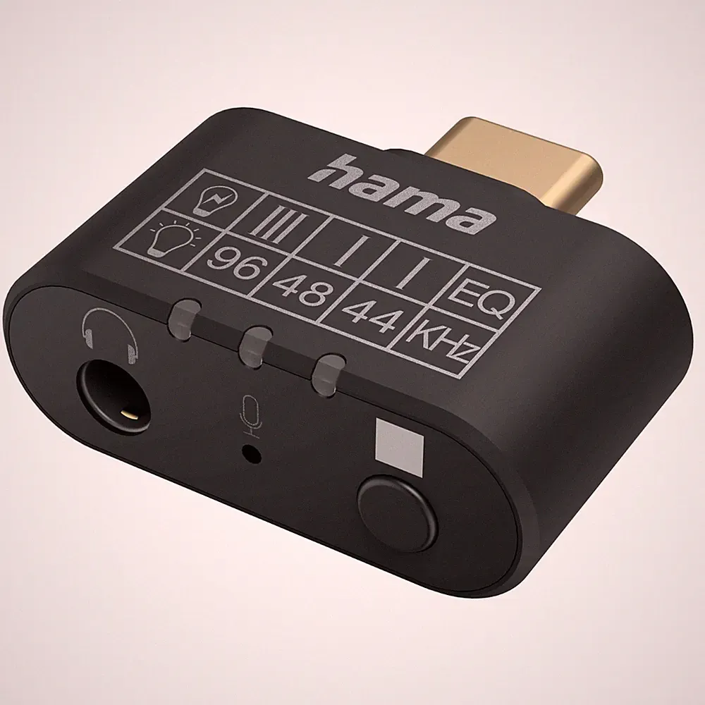 Audio-Adapter Kopfhörer-Verstärker USB-C zu 3,5mm AUX HiFi Equalizer EQ Headset