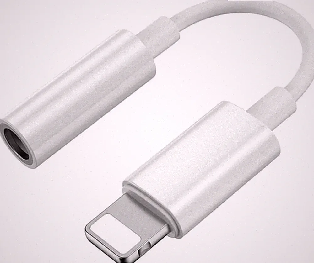 Audio Aux Adapter Klinke für iPhone Handy Modelle Kabel Kopfhörer Telefonieren