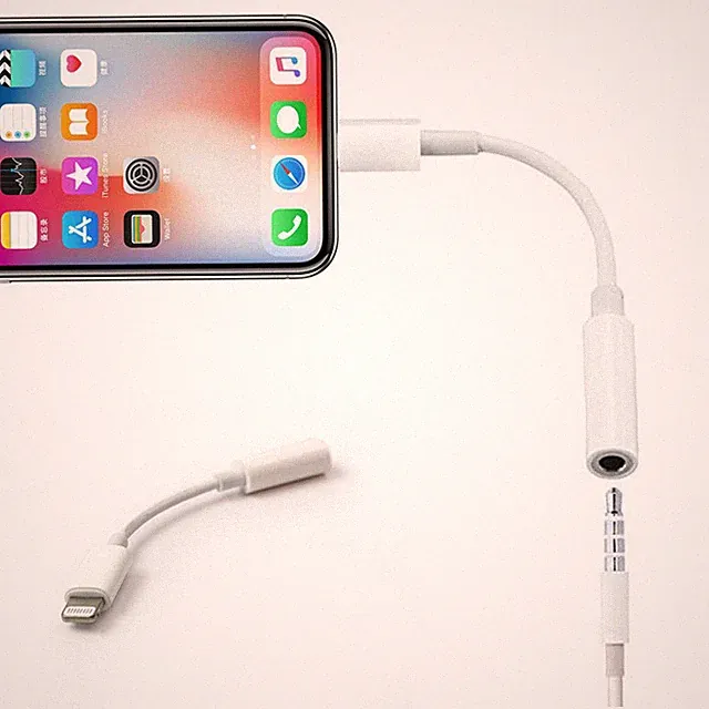 Audio Aux für iPhone Adapter auf Klinke Kabel Kopfhörer Stecker 3,5mm Aux IOS