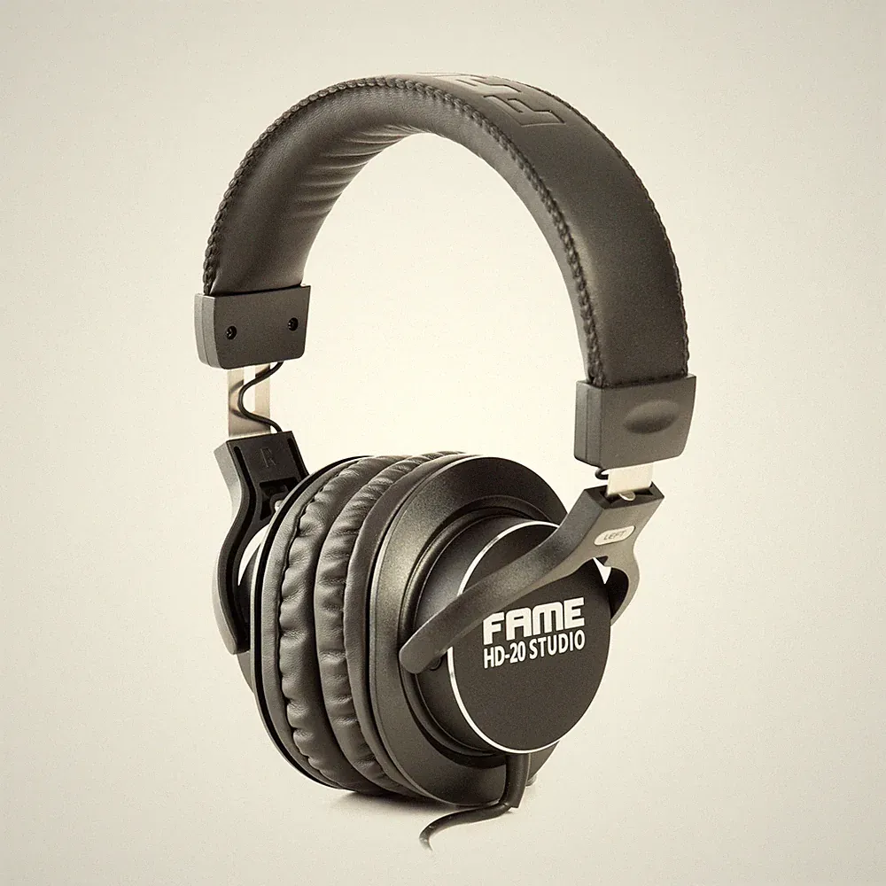 Audio HD-20 Studio Kopfhörer Geschlossen Schwarz 10-26000Hz 1500mW 32 Ohm 0.24kg