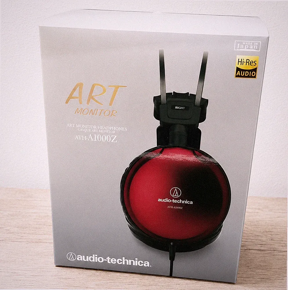 Audio-Technica ATH-A1000Z Rot Kabelgebunden Over-Ear Kopfhörer Hi-Res Sehr Gu...
