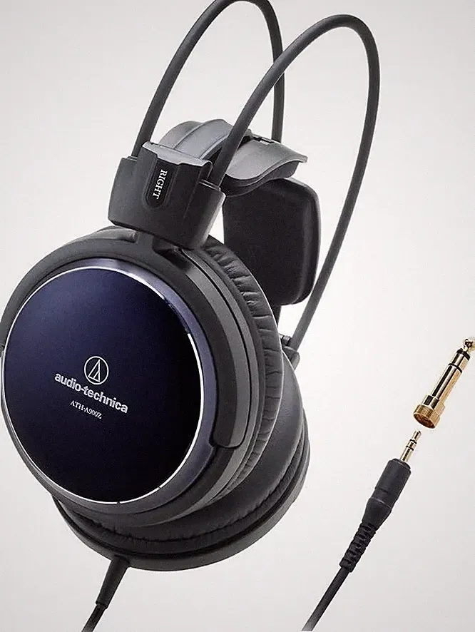 Audio-Technica ATH-A900Z Monitor Hi-Res Audiophile Over-Ear Kopfhörer Navy