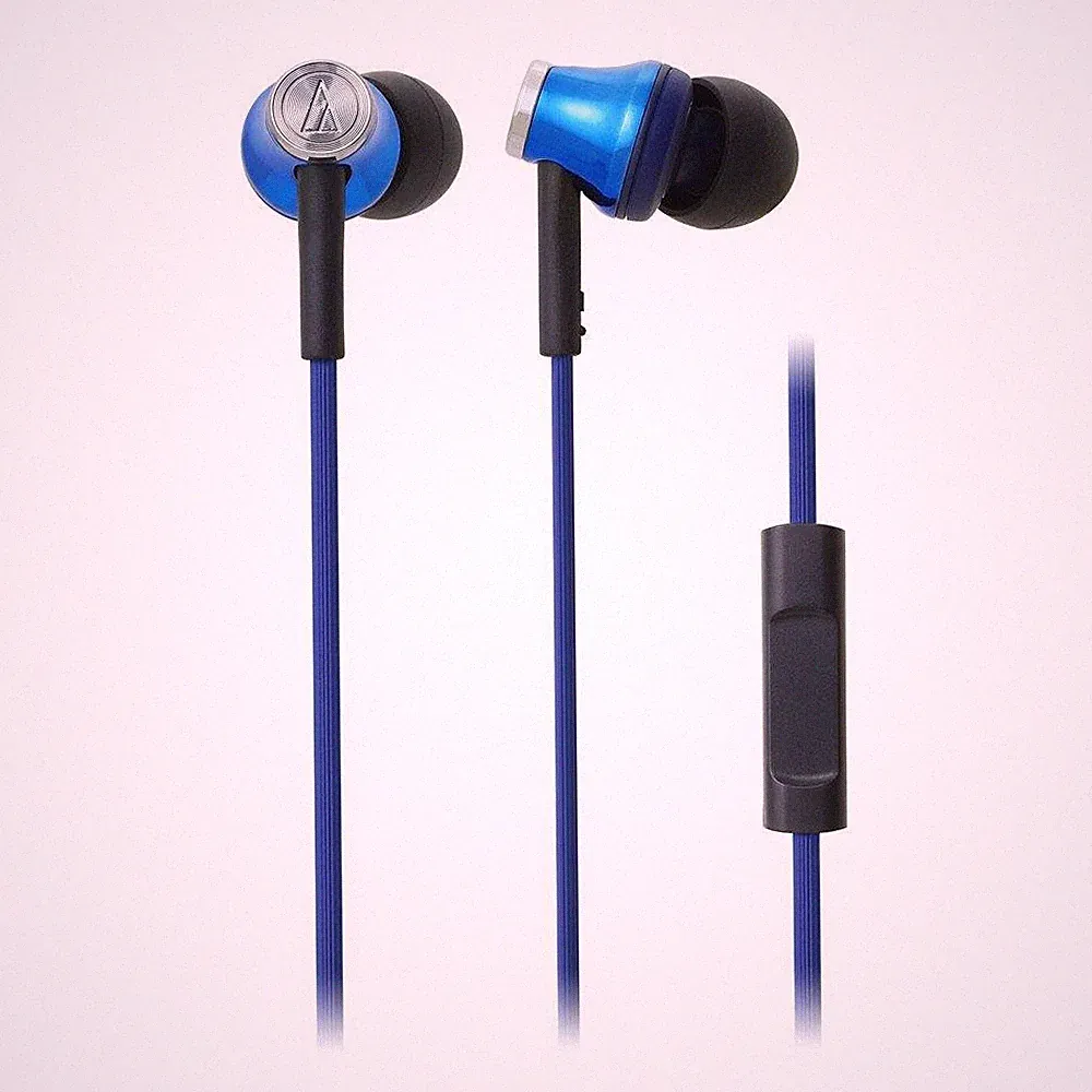 Audio Technica ATH-CK330iS 3,5 mm In Ear kabelgebundene Kopfhörer mit Mikrofo...