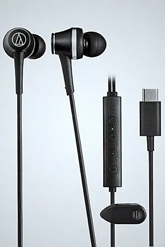 Audio-Technica ATH-CKD7NC BK Kabelgebundene Kopfhörer Typ-C Schwarz