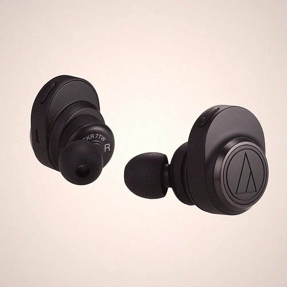 audio-technica ATH-CKR7TW True Wireless IE Headphones black, Bluetooth, In Ear
