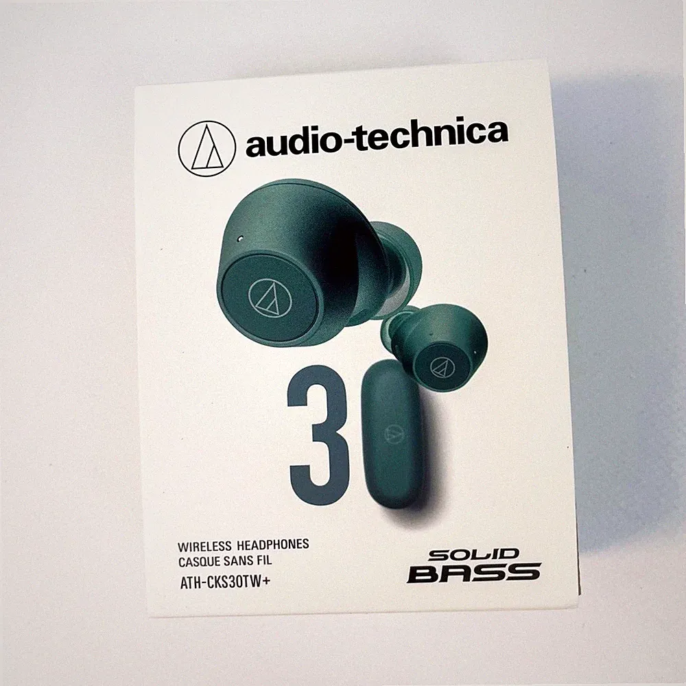Audio-Technica ATH-CKS30TW+, kabellose In-Ear-Kopfhörer, Bluetooth 5.1, Noise