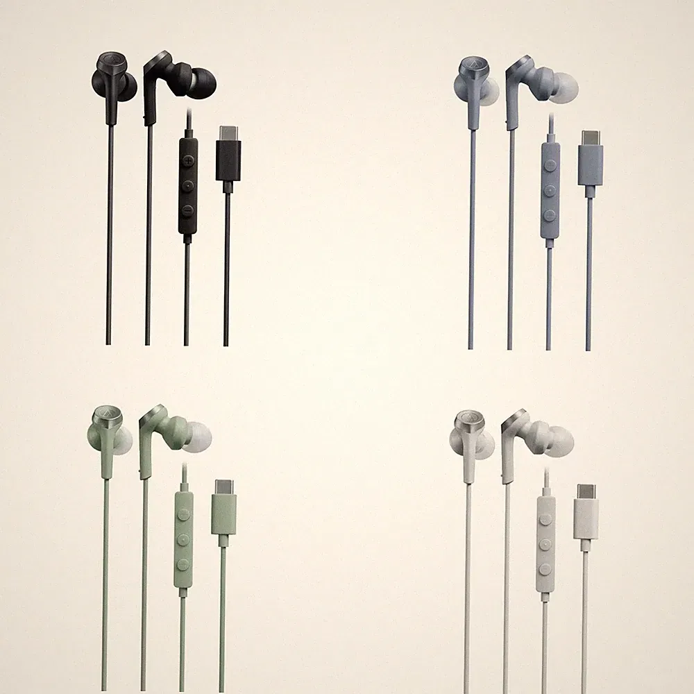 Audio-Technica ATH-CKS330C Kabelgebundene Kopfhörer USB-C Mikrofon Bass PC...