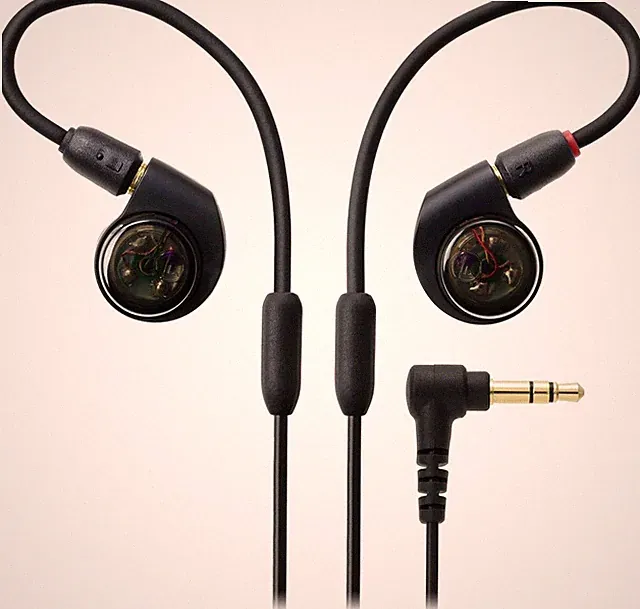 Audio-Technica ATH-E40 In-Ear Studio Monitor IEM Dynamisch Push-Pull Schwarz