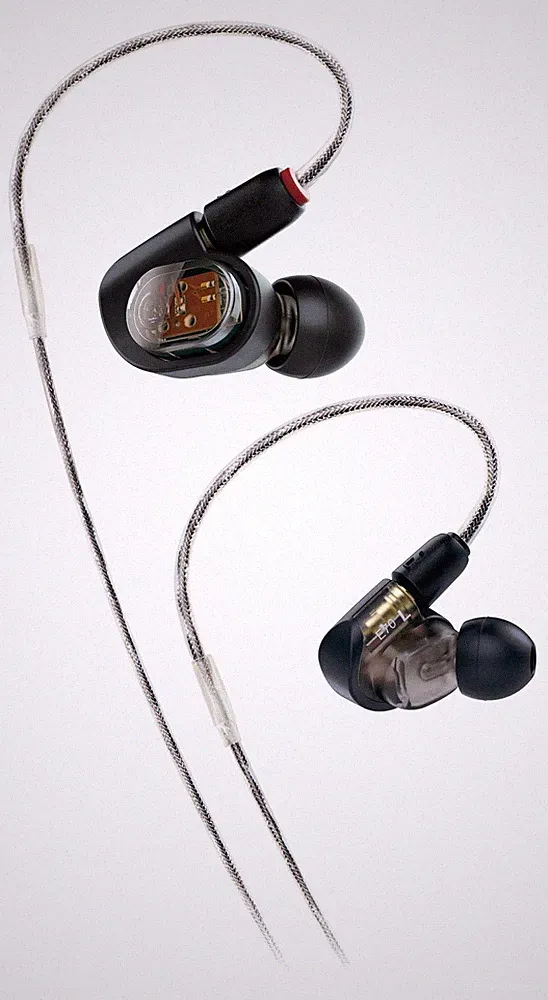 Audio-Technica ATH-E70 InEar Monitor Kopfhörer Kabel Tragekomfort Isolierung Bag