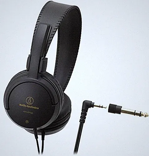 Audio-Technica ATH-EP100 On-Ear Kopfhörer für Musikinstrumente geschlossen