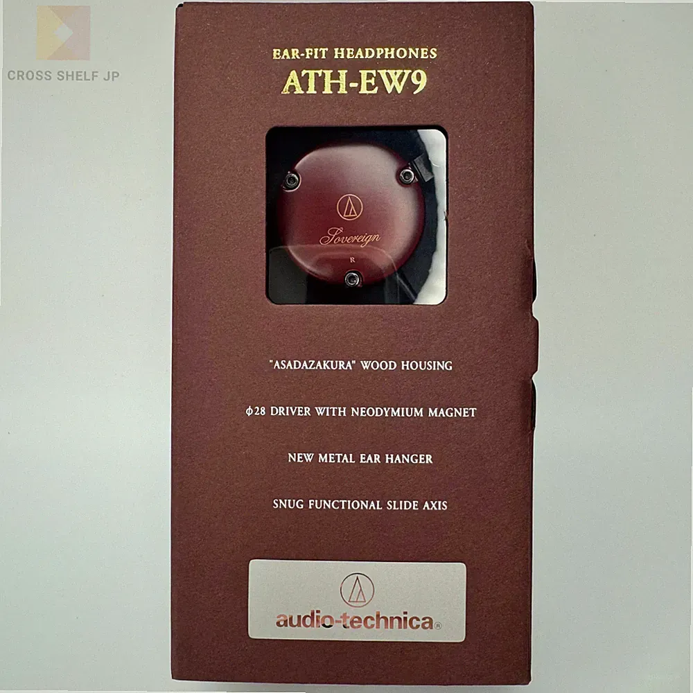 Audio Technica ATH-EW9 Holz Ohr Passform Clip-On Kabelgebunden Kopfhörer Asad...