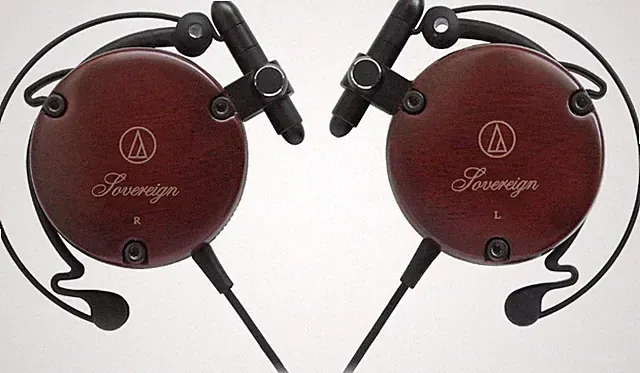 Audio Technica ATH-EW9 Ohr Fit Clip-On Kopfhörer Holz Holz Asada Sakura