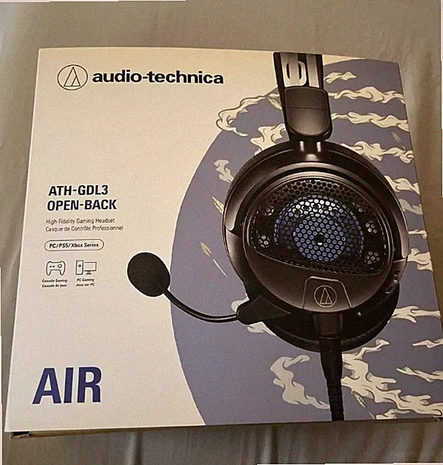 audio-technica ATH-GDL3 GAMING HEADSET Kopfhörer Mikrofon Schwarz 45mm Treiber